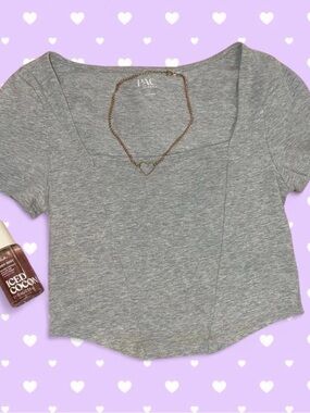 Pacsun Light Gray Top